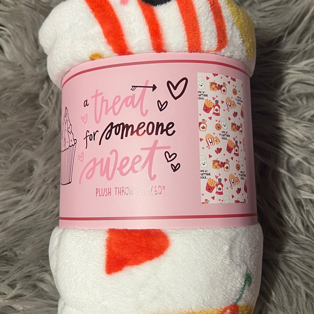 Sweet Treat Plush Throw Blanket